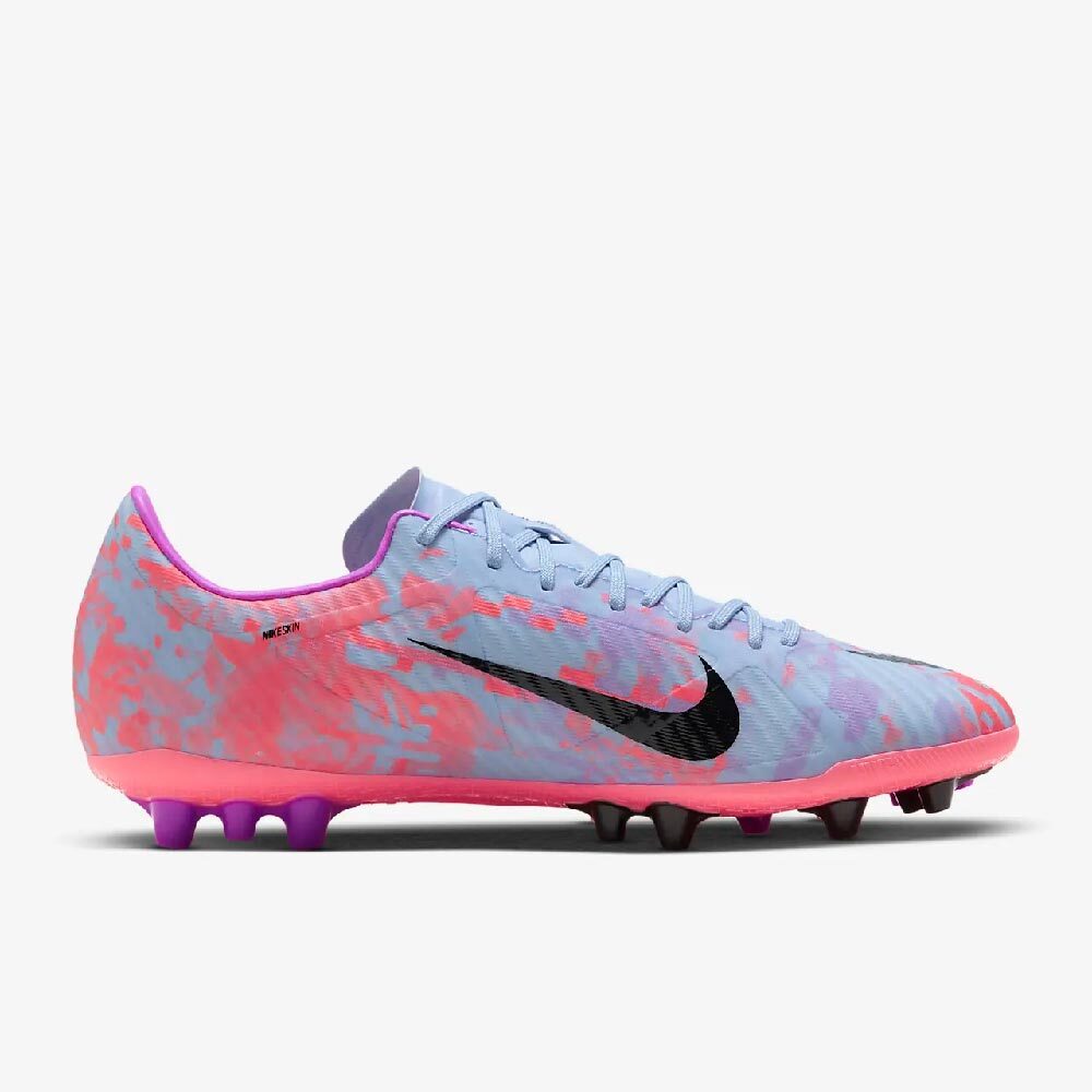 

Бутсы Nike Zoom Vapor 15 Academy MDS AG Men's Artificial Grass Football, голубой/розовый/черный