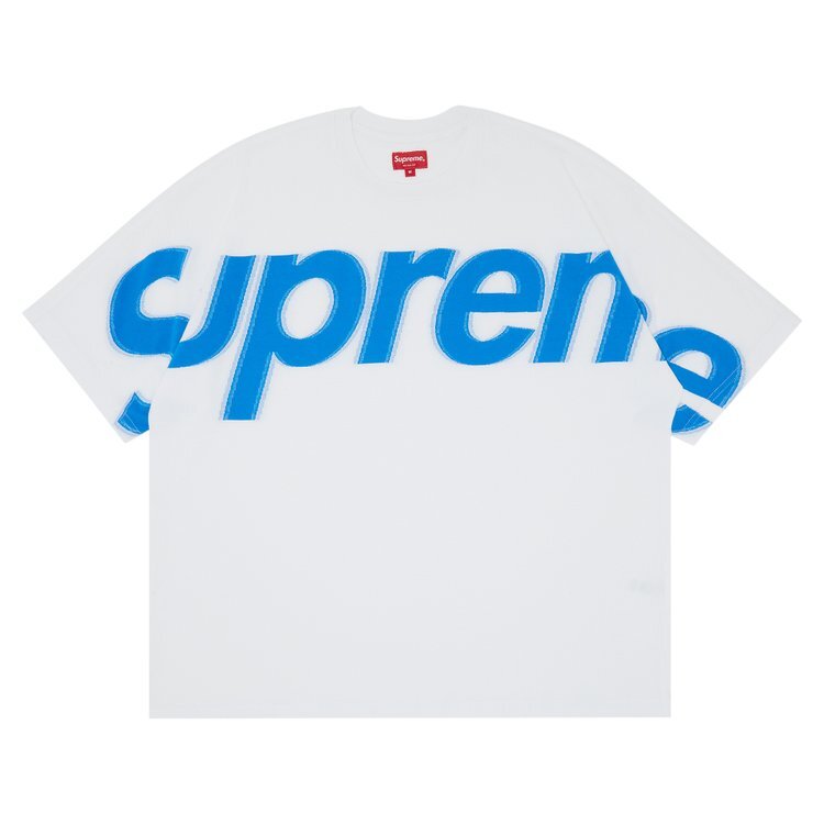 

Футболка Supreme Intarsia Short-Sleeve Top 'White', белый