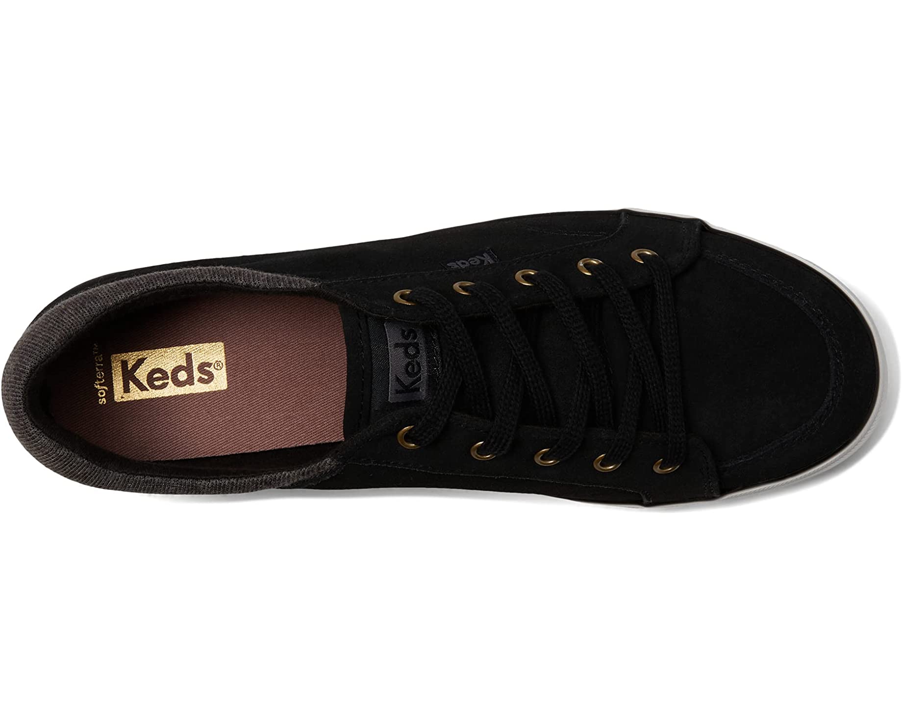 Keds black cheap suede sneakers