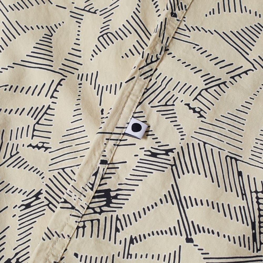 

Рубашка NN07 Julio Leaf Print Vacation Shirt