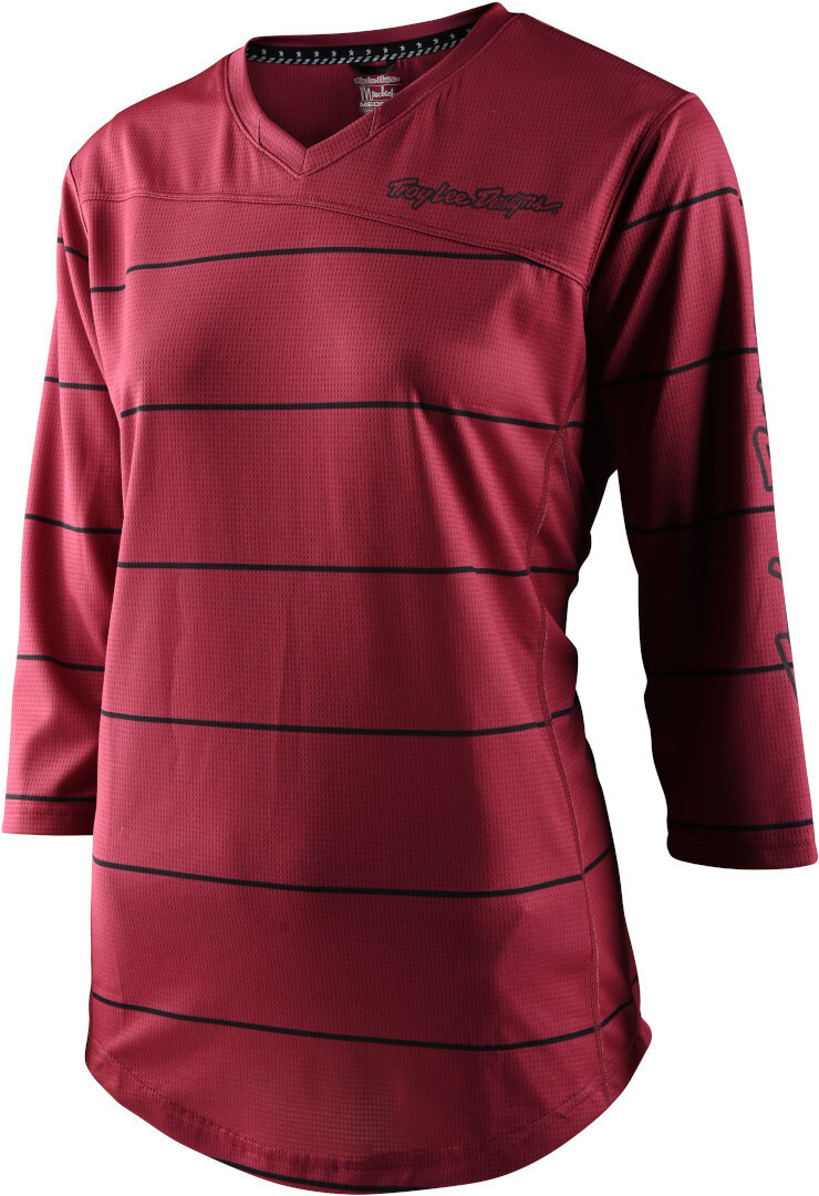 

Джерси Troy Lee Designs Mischief Pinstripe для женщин для велосипеда, красные