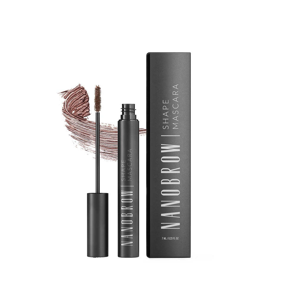 

Nanobrow Коричневая тушь для ресниц Shape 7мл