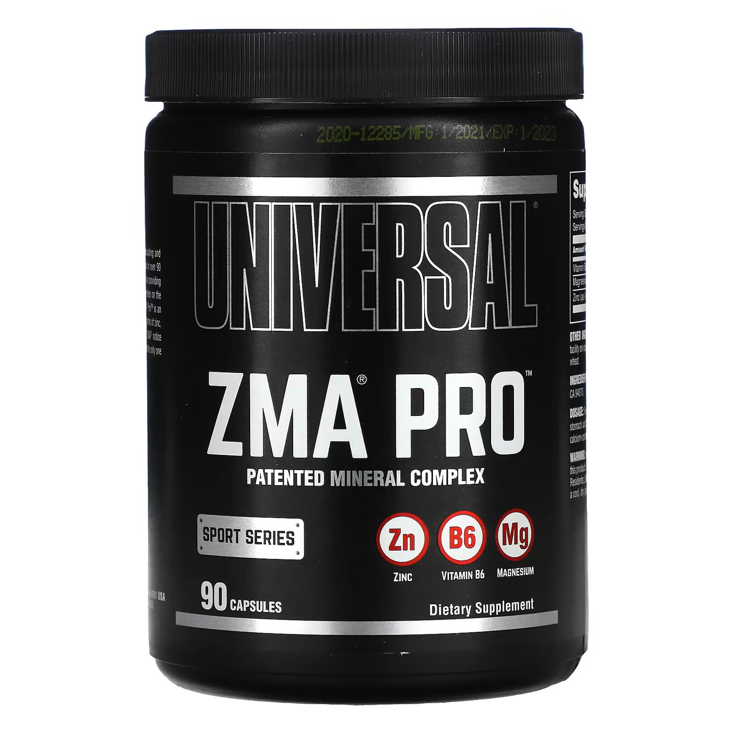 

Universal Nutrition, АМЦ Про, добавка для поддержания гормонов, 90 капсул