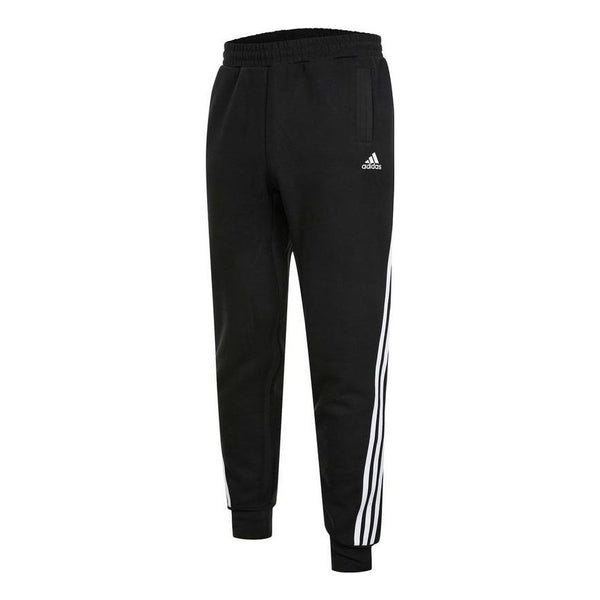 Спортивные штаны Adidas Stripe Printing Bundle Feet Sports Pants/Trousers/Joggers Boy Black, Черный спортивные штаны adidas g 3s leg logo stripe printing straight training sports black черный