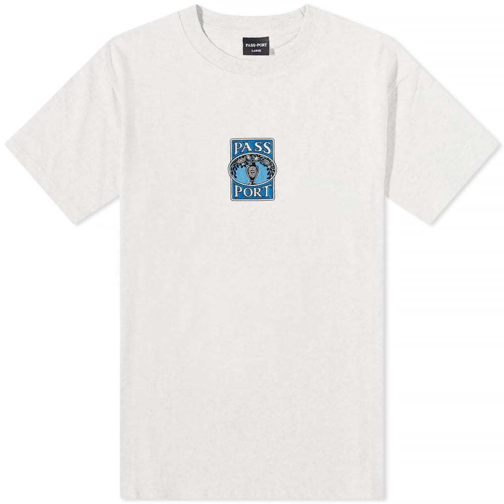 

Футболка Pass~Port Vase Embroidery Tee, Белый