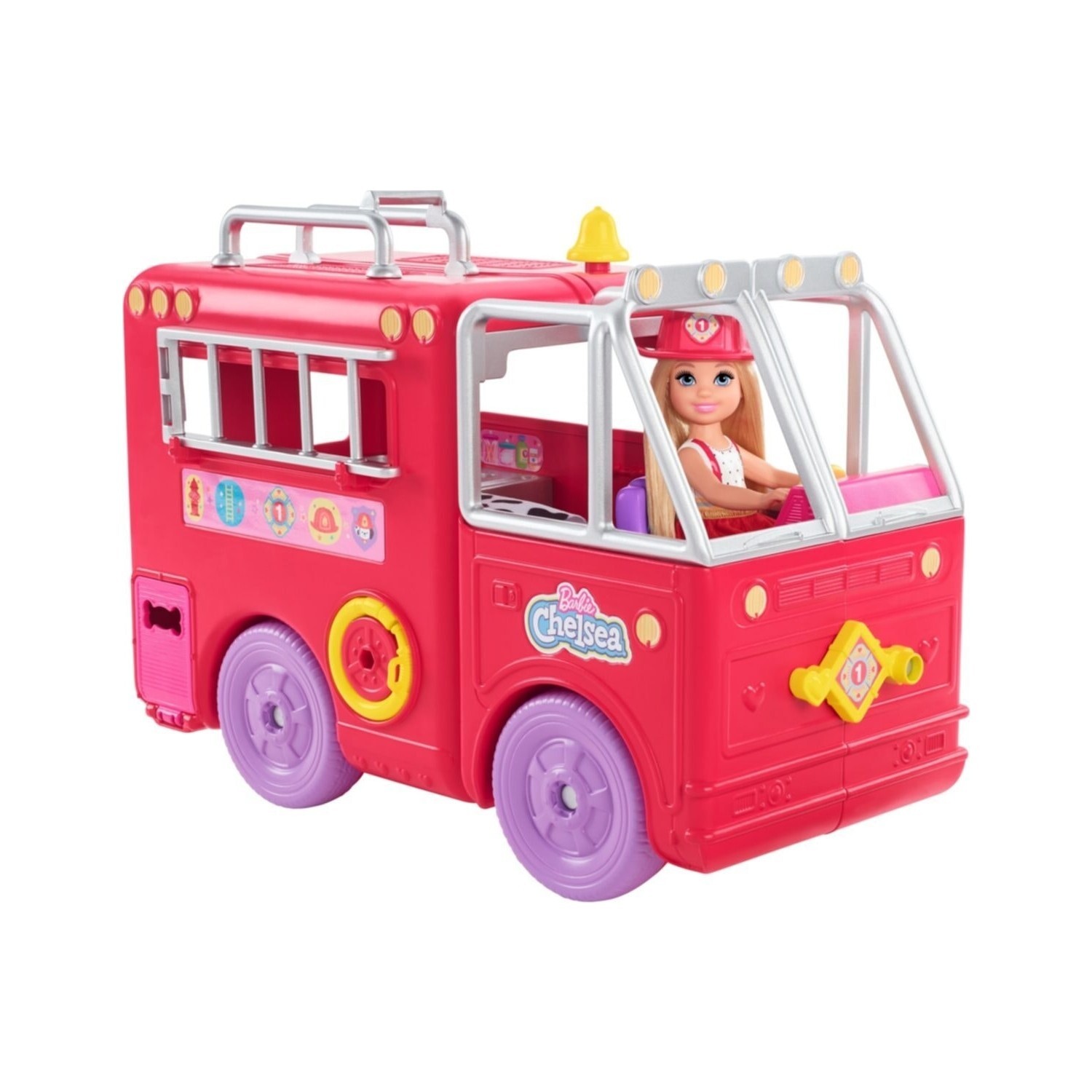 

Пожарная машина Barbie Chelsea HCK73