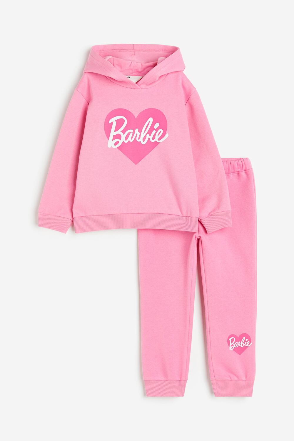 

Комплект H&M Kids Printed Barbie, 2 предмета, розовый