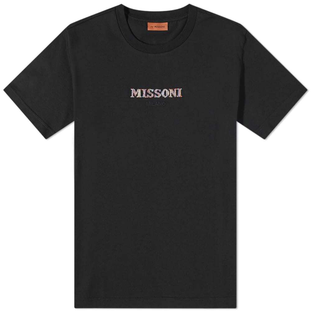 

Футболка Missoni Embroidered Centre Logo Tee, Серый