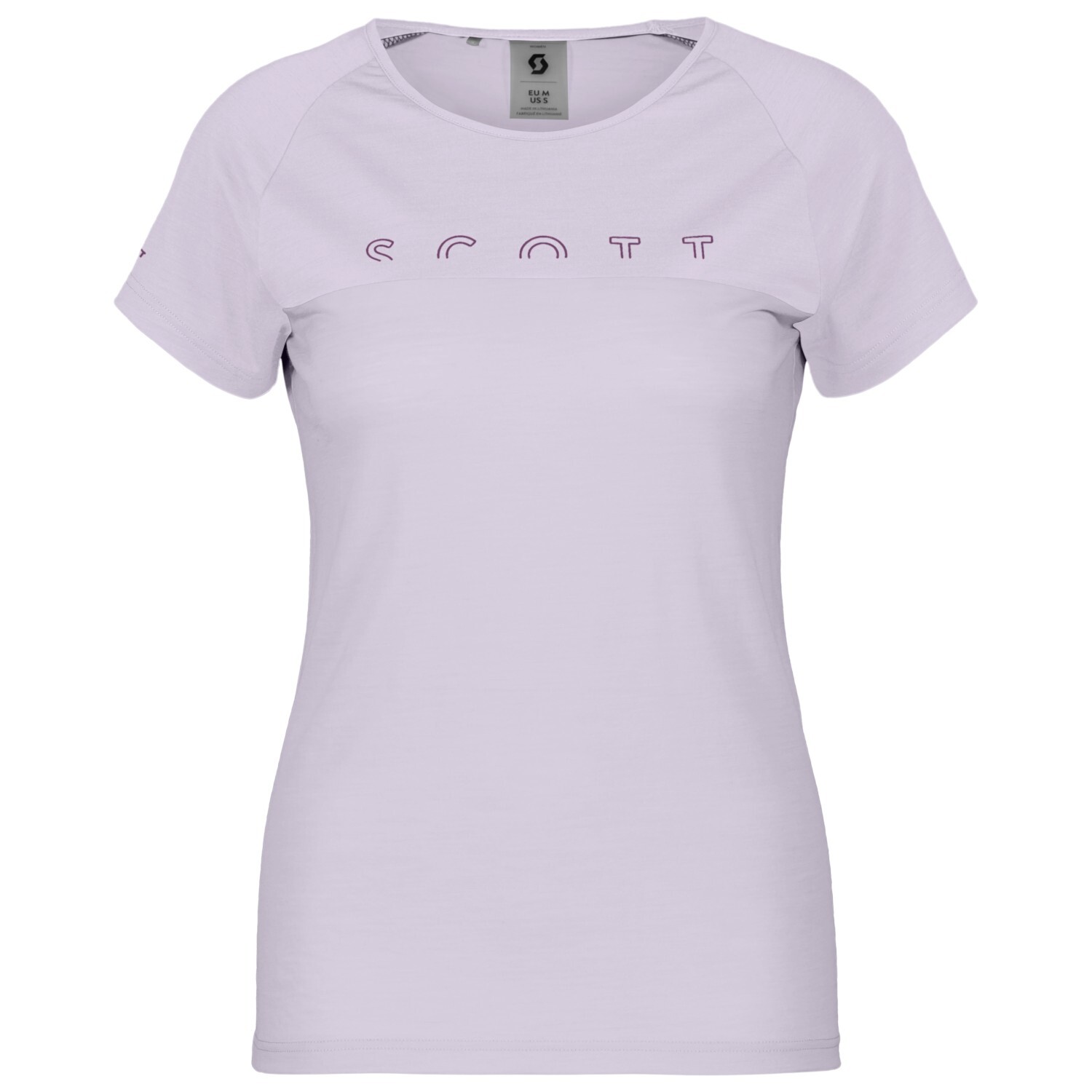 

Рубашка из мериноса Scott Women's Defined Merino S/S, цвет Misty Purple