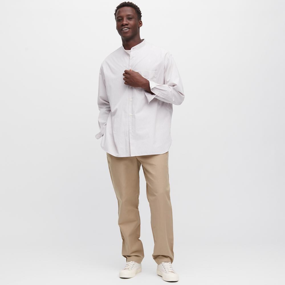 

Брюки повседневные Uniqlo, бежевый