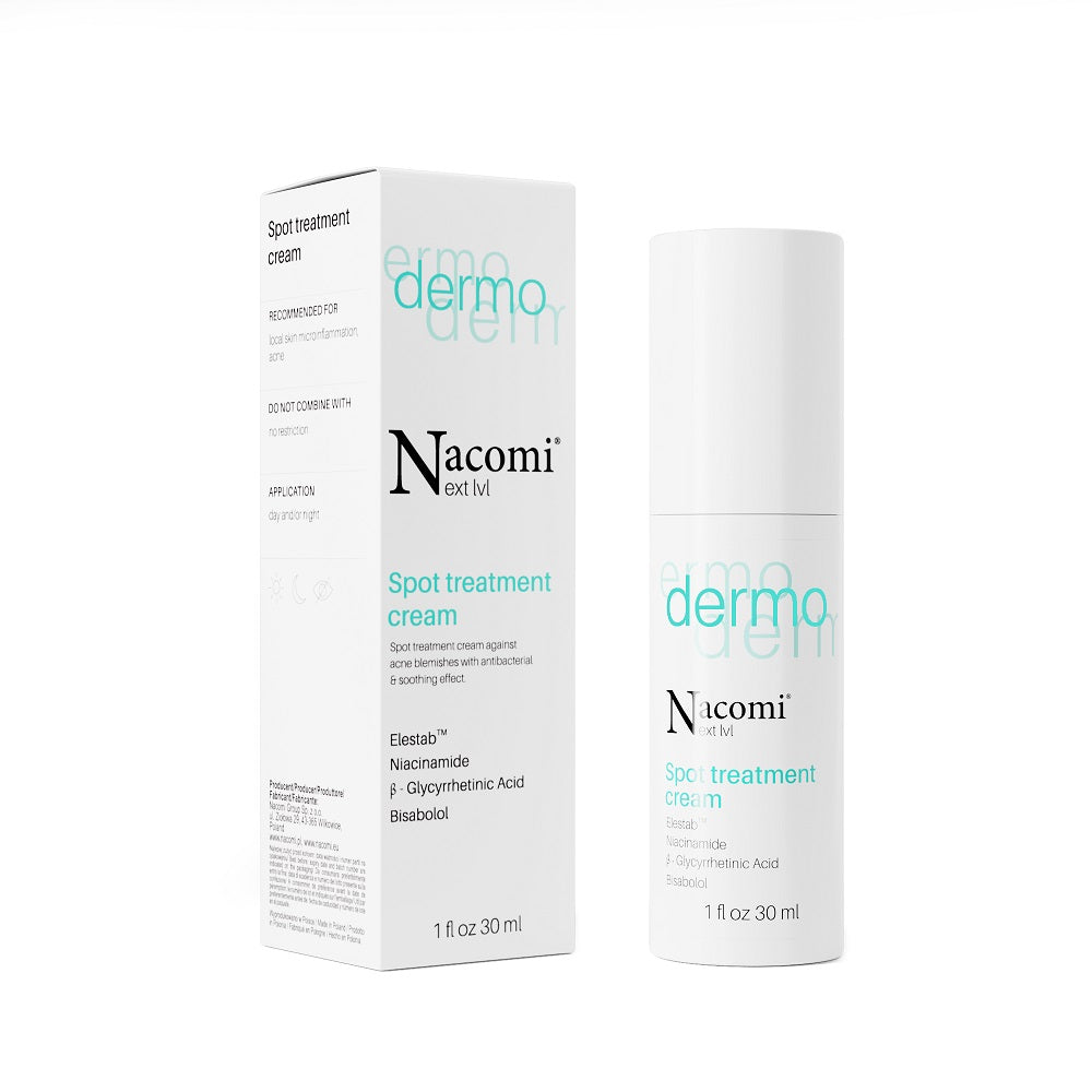 Nacomi Next Level Dermo точечный крем против несовершенств 30мл