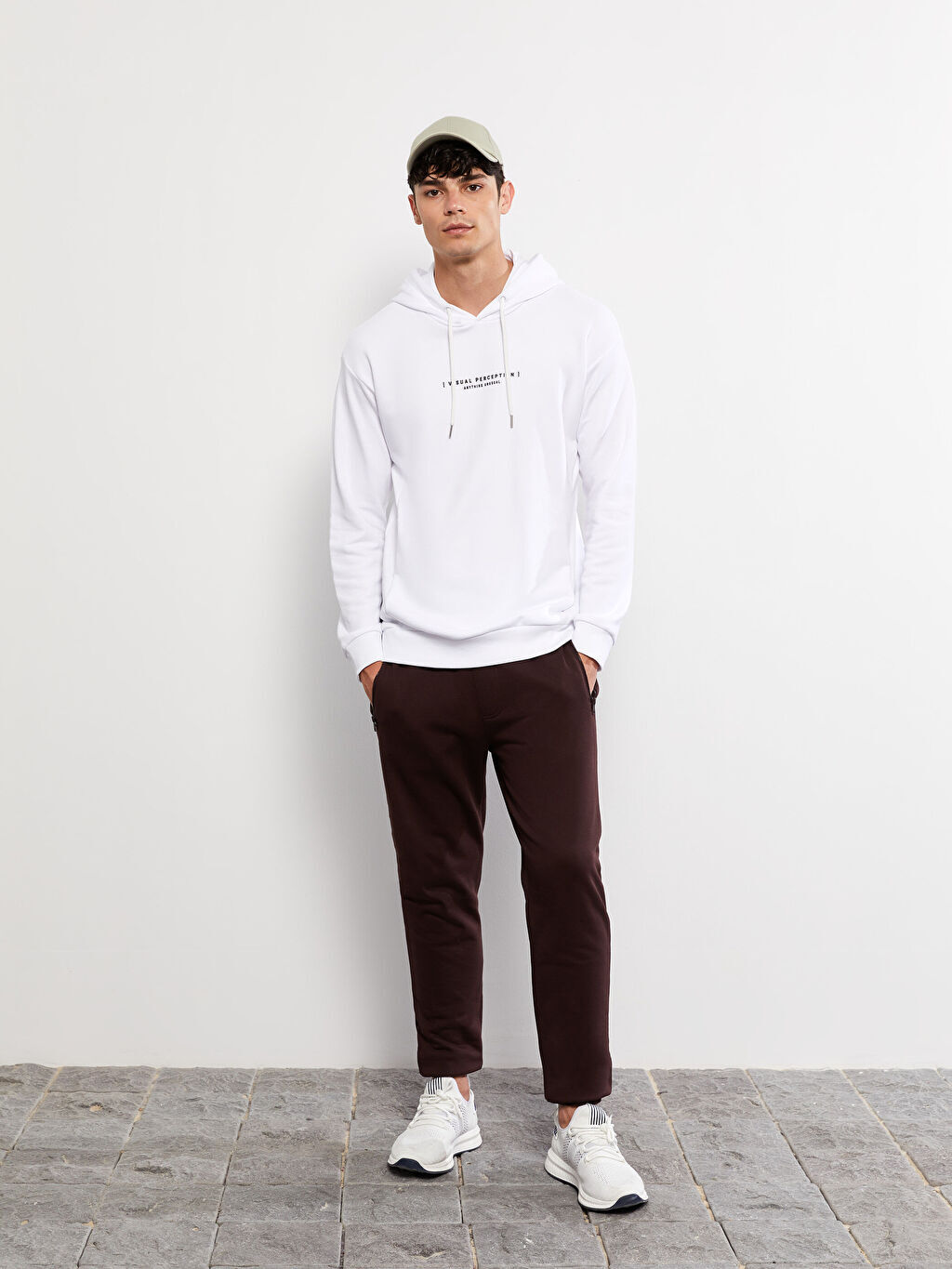 

Мужские спортивные штаны Slim Fit Jogger LCW Casual, сливовый