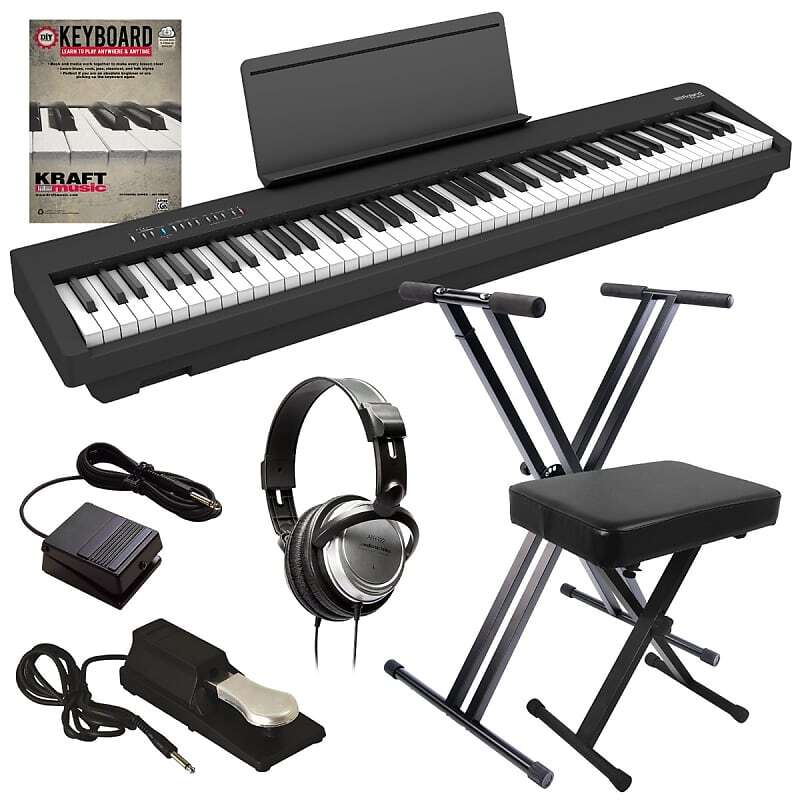 Цифровое пианино Roland FP-30X — черный НАБОР KEY ESSENTIALS FP-30X Black