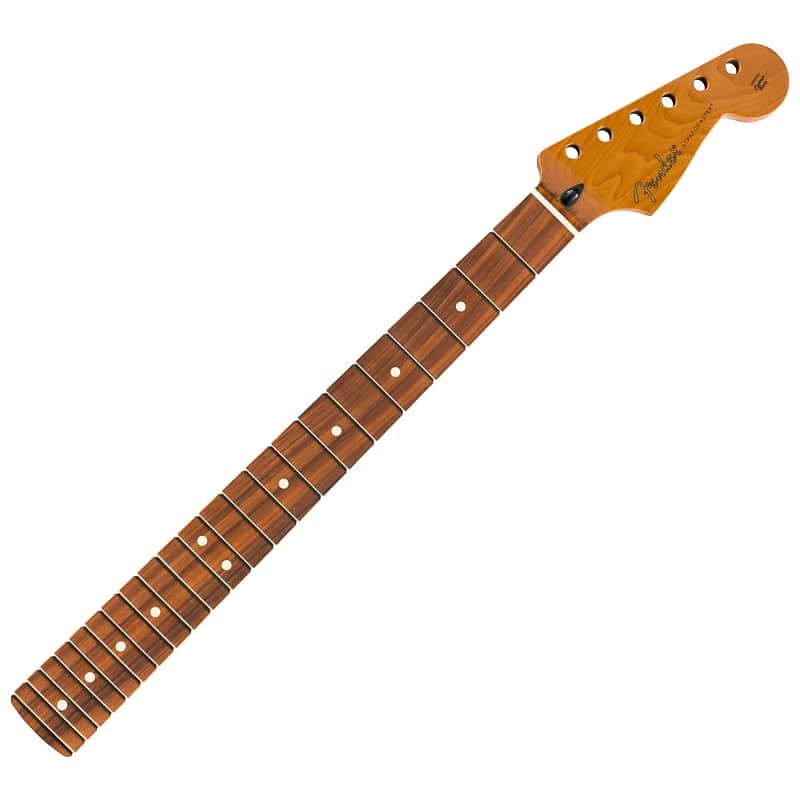 

Сменный гриф Fender из жареного клена Stratocaster, 22 лада Jumbo, Pau Ferro FB 990403920