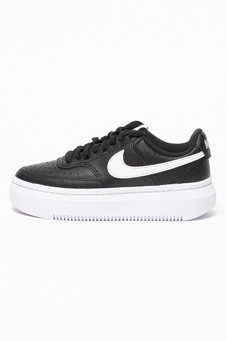 

Туфли Court Vision Alta из кожи и эко-кожи Nike, черный