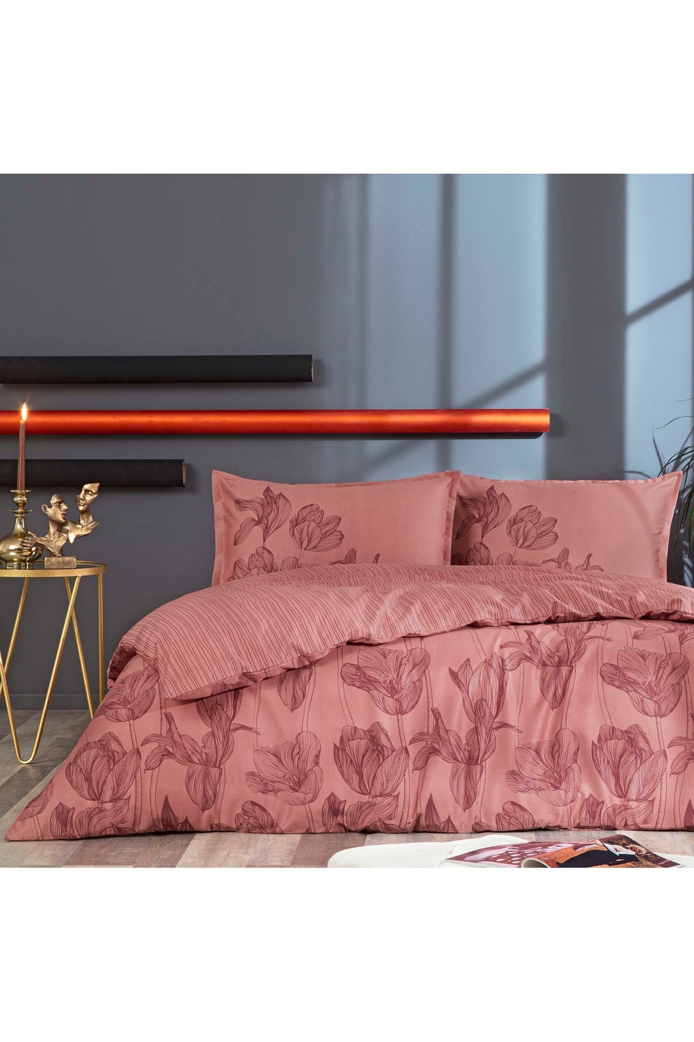 

Комплект пододеяльников Linens Allday Fervor, красный