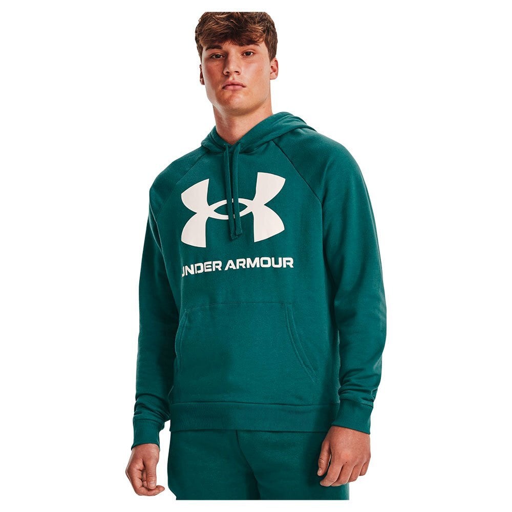 

Худи Under Armour Rival Fleece Big Logo, зеленый