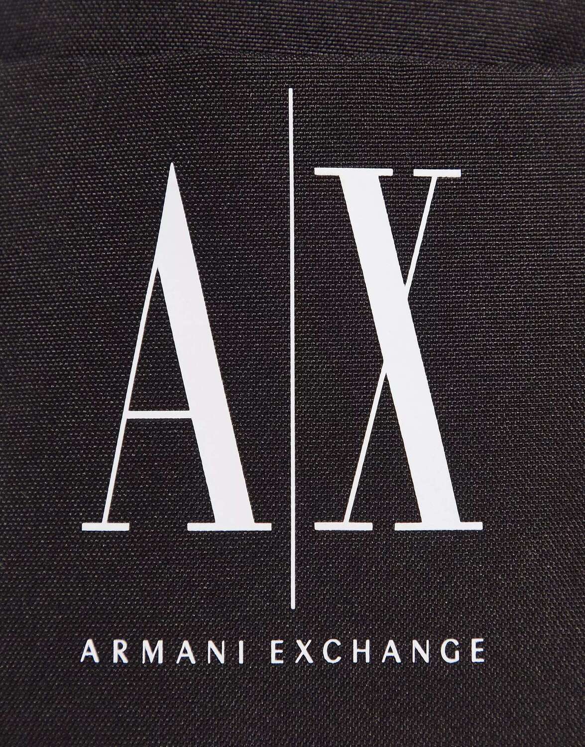 

Черная сумка через плечо с логотипом Armani Exchange