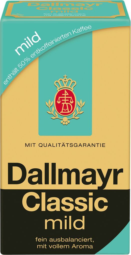 

Dallmayr Classic 50% без кофеина молотый мягкий 500г Mega-Paradies