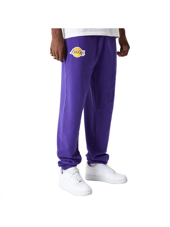 Спортивные брюки regular fit New Era, фиолетовый