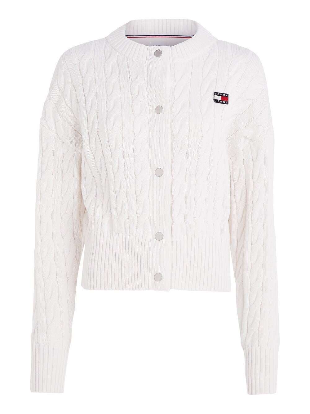 

Вязаный кардиган Tommy Jeans, белый