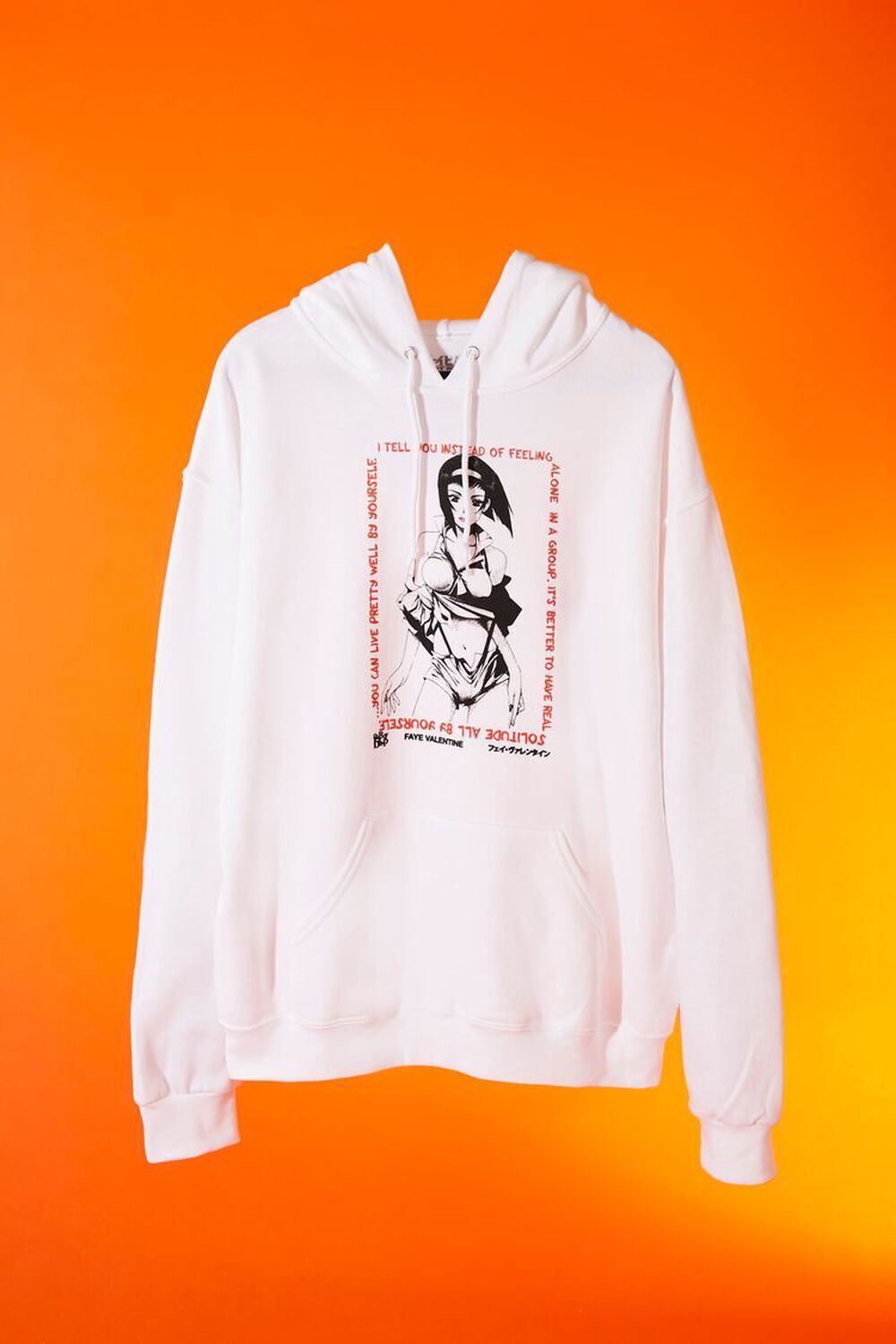 

Толстовка с рисунком Ковбой Бибоп Forever 21, белый
