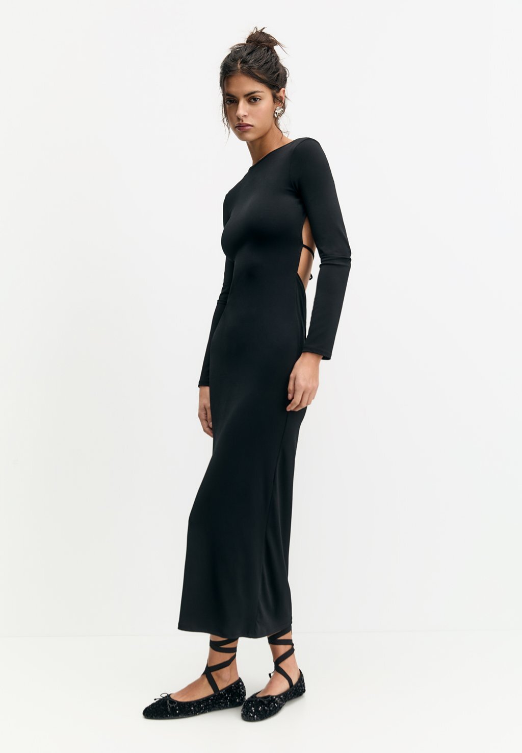 

Платье из джерси PULL&BEAR, цвет black