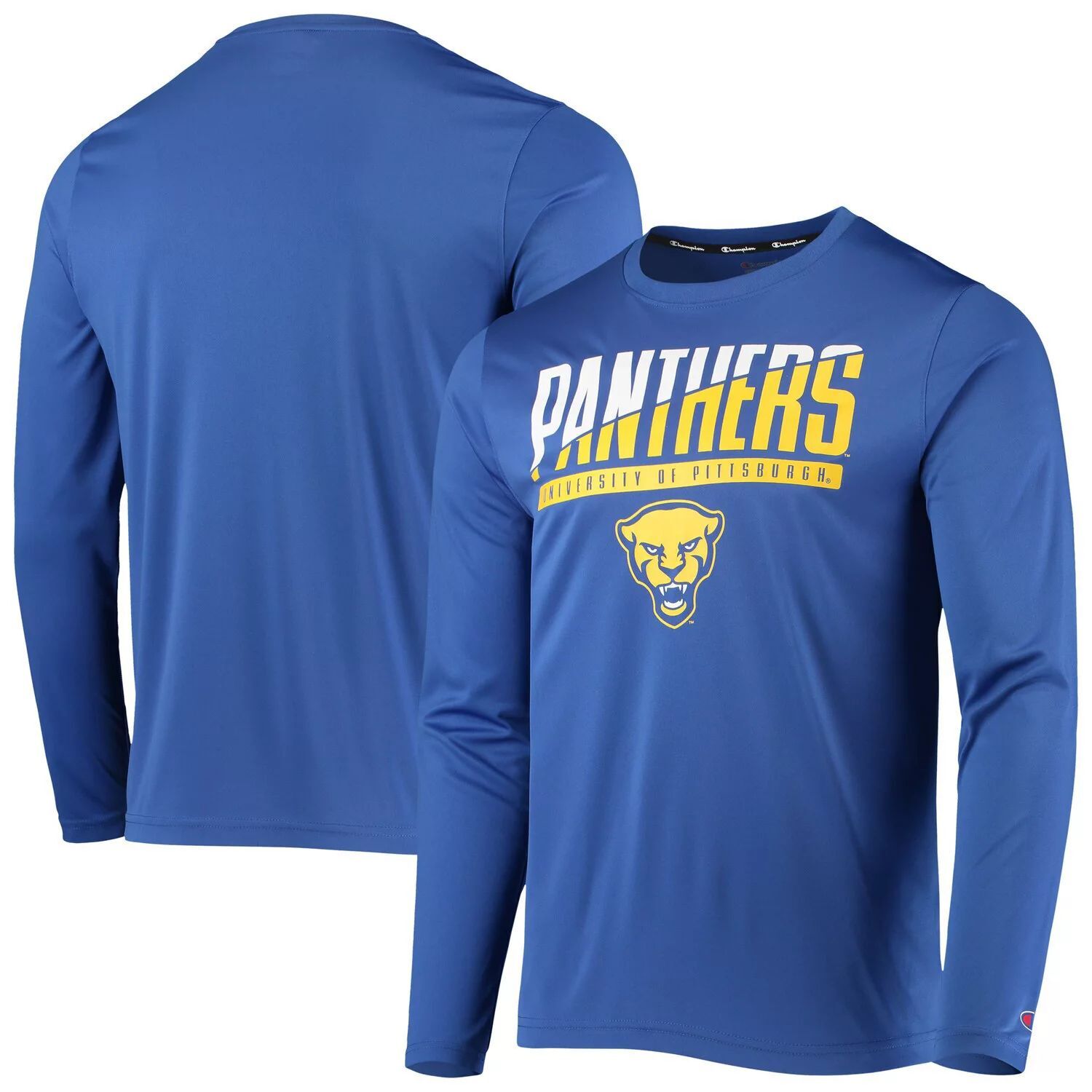 

Мужская футболка с длинными рукавами и надписью Champion Royal Pitt Panthers