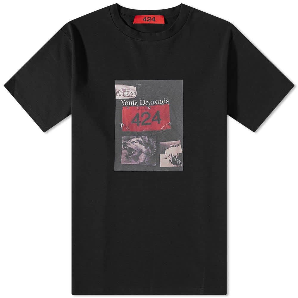 

Футболка 424 Youth Demands Tee, Черный