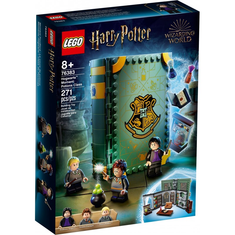Конструктор LEGO Harry Potter 76383 Учеба в Хогвартсе: Урок зельеварения lego harry potter распределяющая шляпа хогвартса