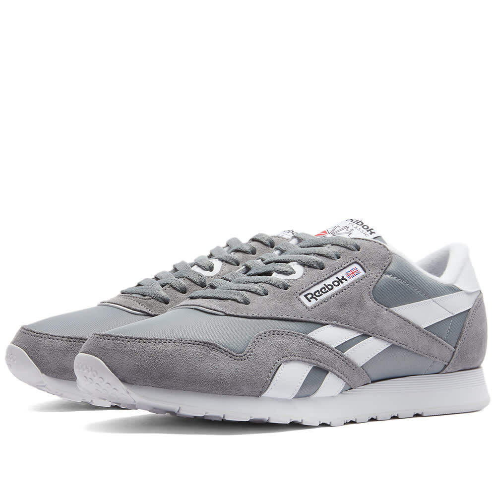 

Кроссовки Reebok CL Nylon, серый