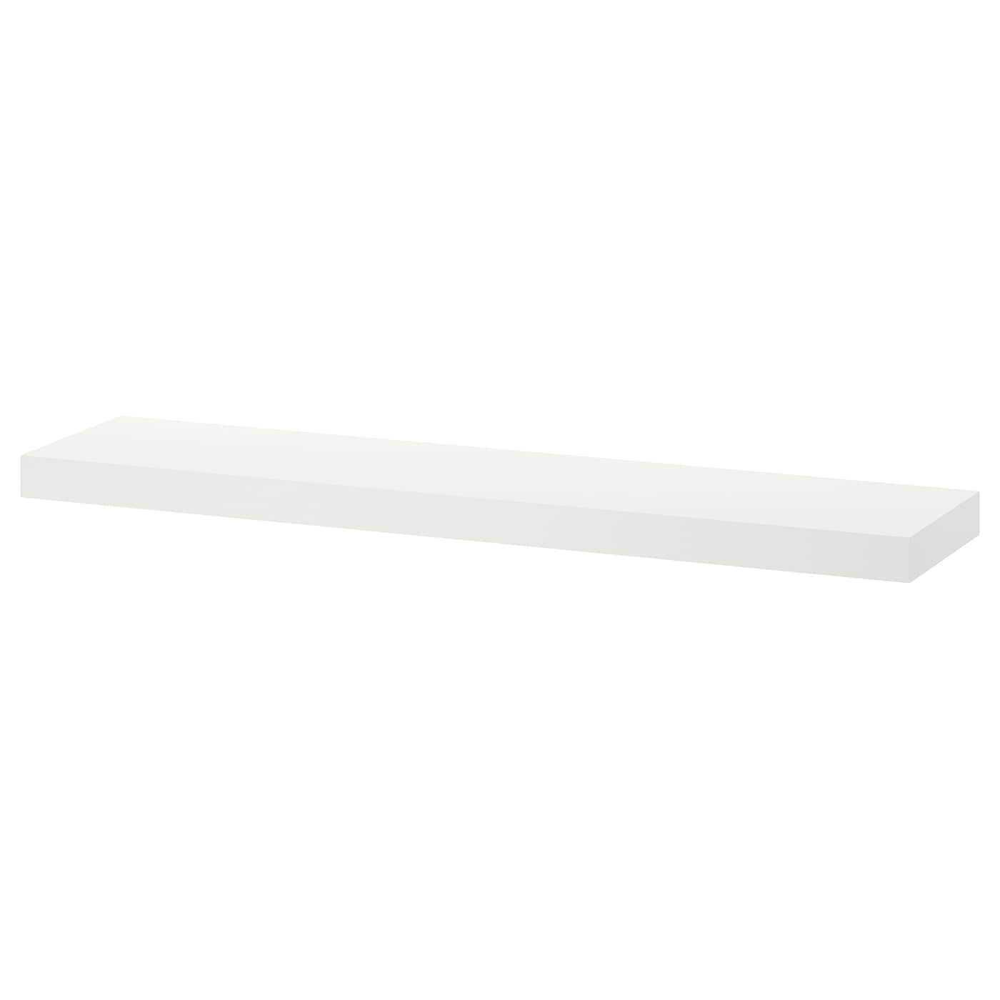 Полка навесная Ikea Lack, 110x26 см, белый