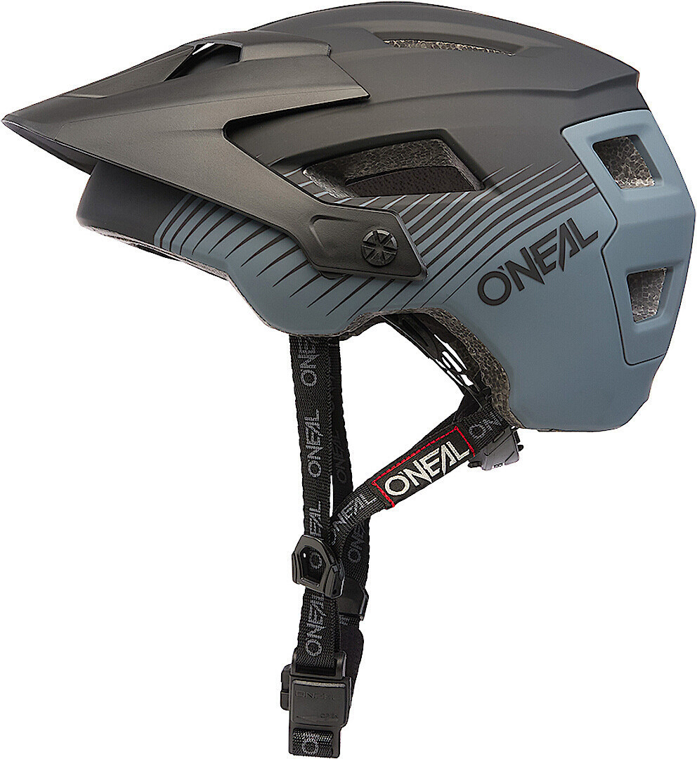 шлем oneal pike ipx stars v 22 велосипедный черный серый Шлем Oneal Defender Grill велосипедный, черный/серый