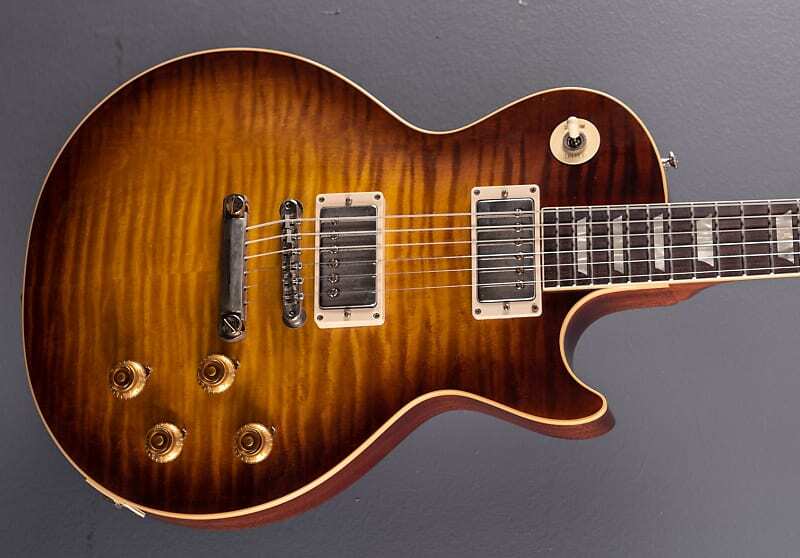 

Стандартное переиздание Les Paul 1959 года - Vintage Lemon Burst Gibson Les Paul Standard Reissue -