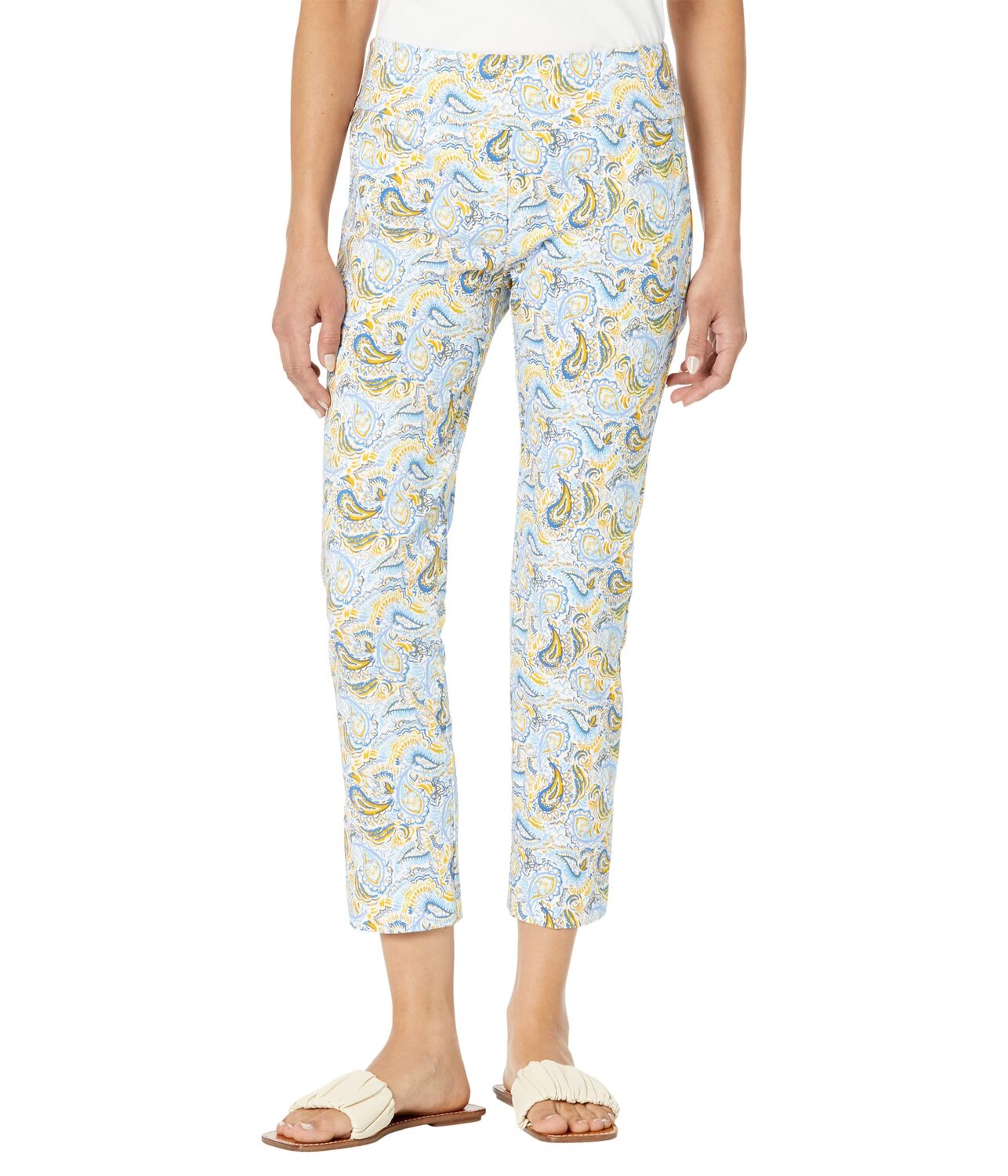 

Брюки Elliott Lauren, Fantasy Island Pull Crop Pants with Side Vent Detail