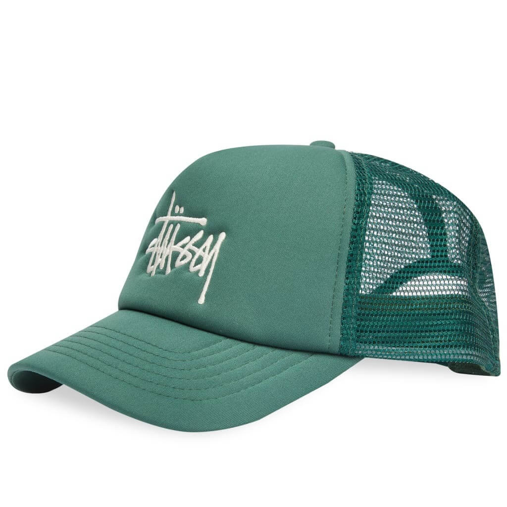 

Кепка Stussy Big Basic Trucker, зеленый