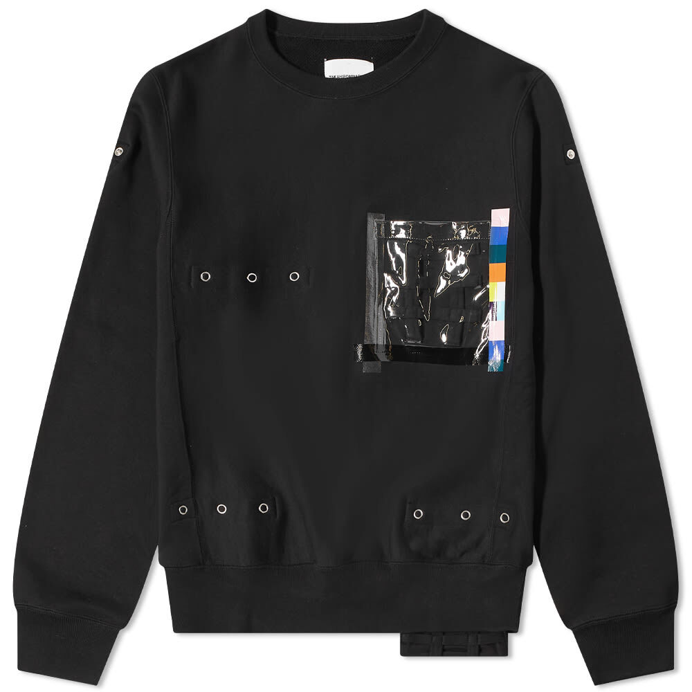 

Толстовка TAKAHIROMIYASHITA TheSoloist. Bondage Crew Sweat, Черный