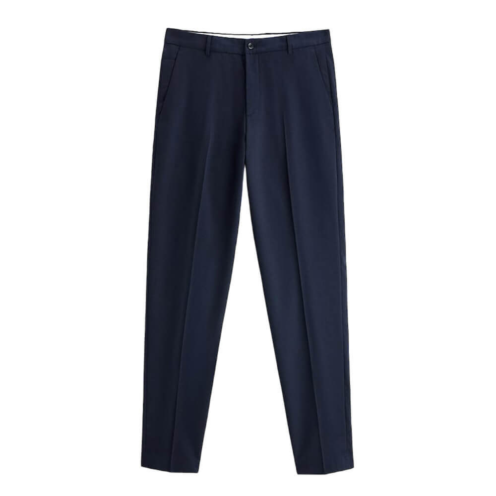

Брюки Zara Textured Suit, темно-синий