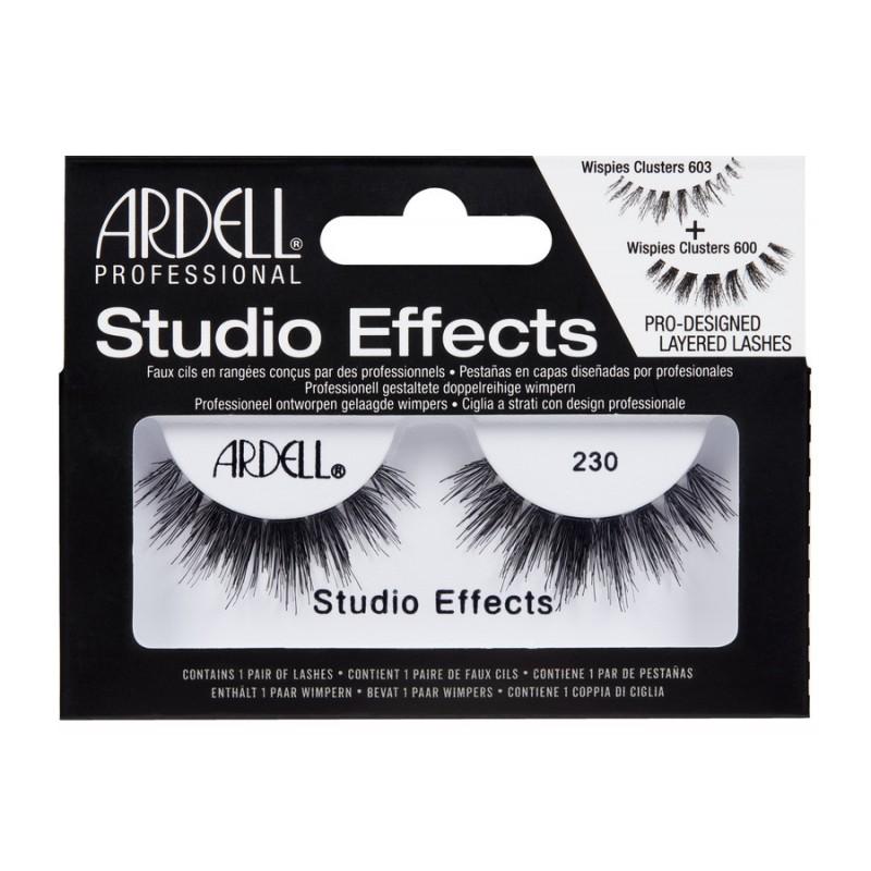 Ardell Накладные ресницы Studio Effects 230 Черный ardell накладные ресницы prof studio effects 110