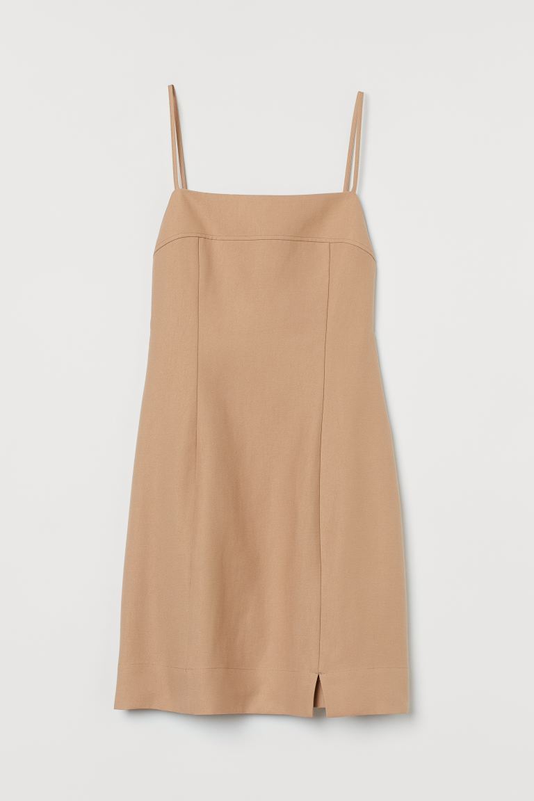 

Платье из лиоцелла H&M, бежевый