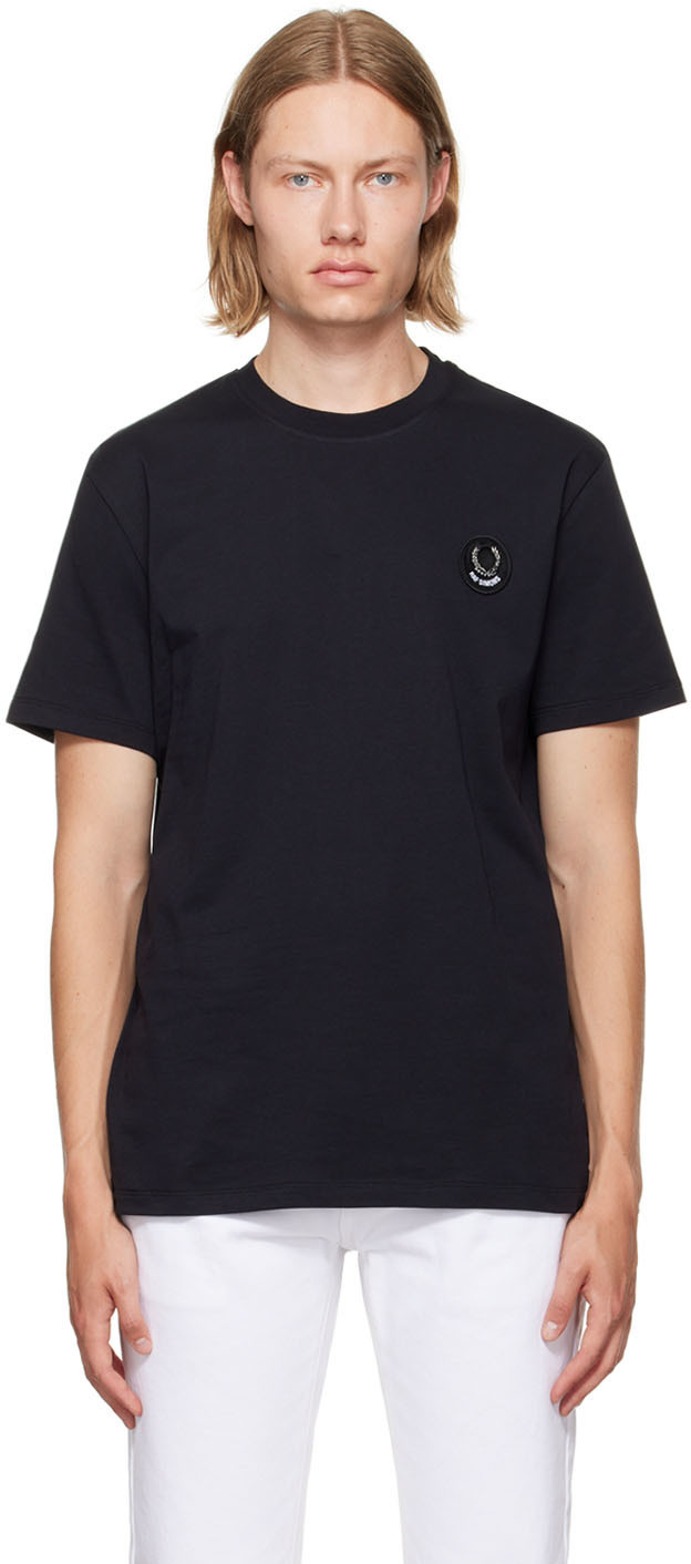 

Черная футболка Fred Perry Edition Raf Simons