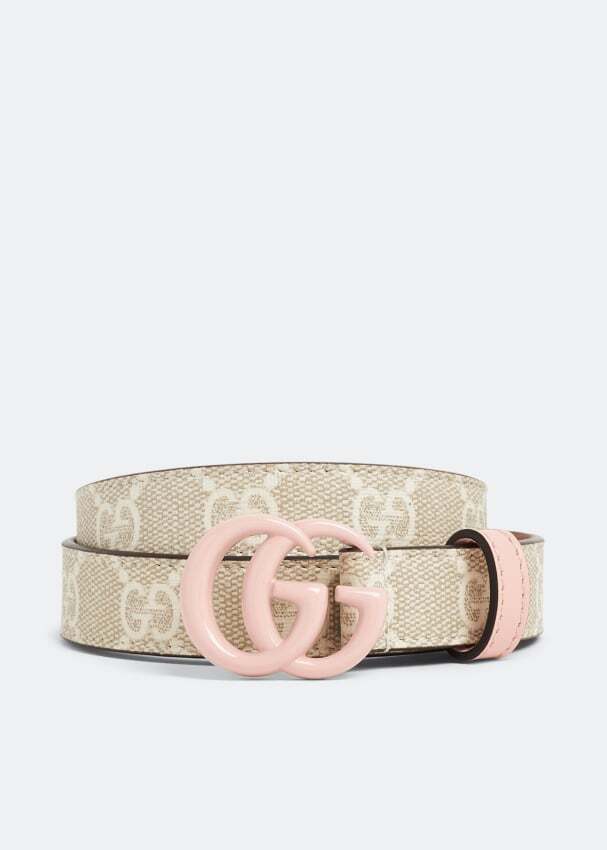 Gucci marmont cheap skinny belt