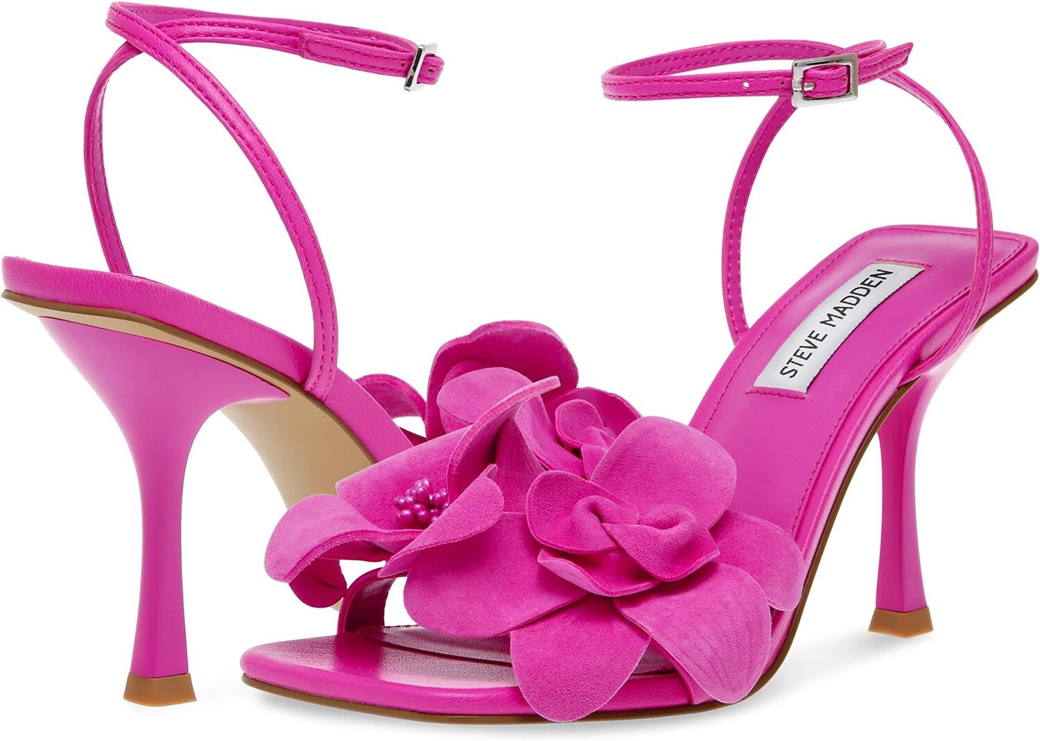 

Босоножки Amani Heeled Sandal Steve Madden, розовый