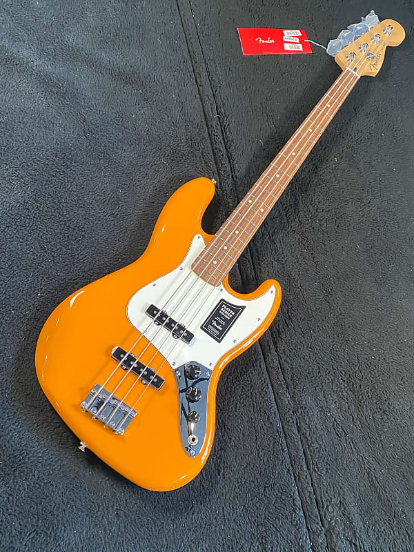 

Fender Player Jazz Bass с Pau Ferro Capri Orange #MX21273472 (9 фунтов 7,2 унции) Player Jazz Bass with Pau Ferro Fretboard