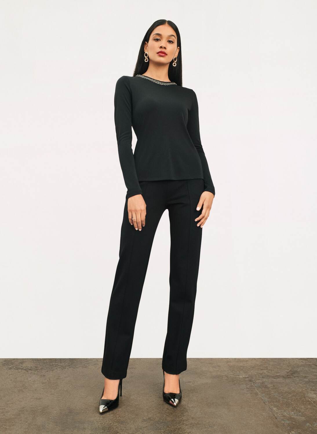 

Футболка RIVIERE Donna Karan, Черный