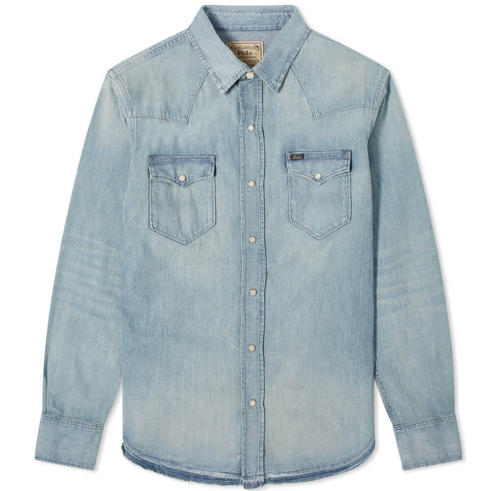 

Рубашка Polo Ralph Lauren Western Denim Shirt