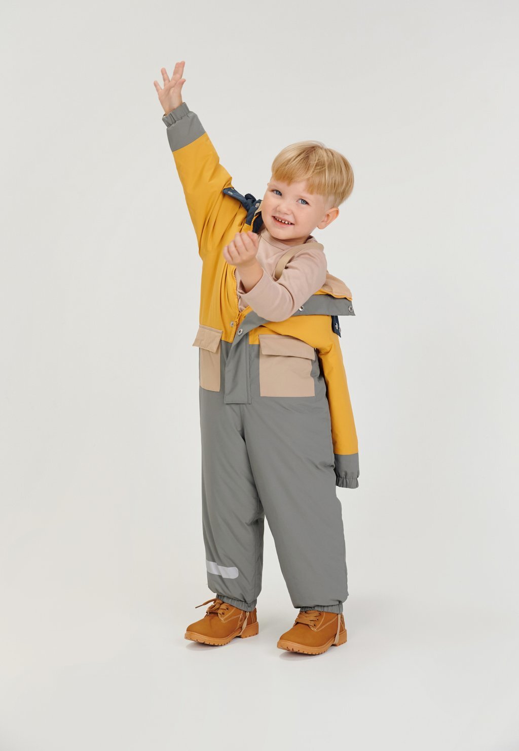 

Зимний комбинезон UNISEX Leokid, цвет color yellow mellow