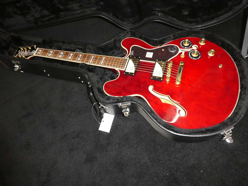 

Epiphone Sheraton ii pro Recent - вишневый лак