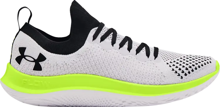 

Кроссовки Under Armour Flow Velociti SE Halo Grey High-Vis Yellow, серый