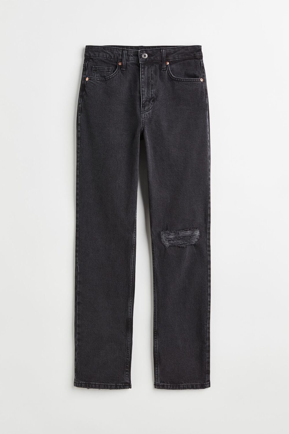 

Джинсы H&M Vintage Straight High, черный